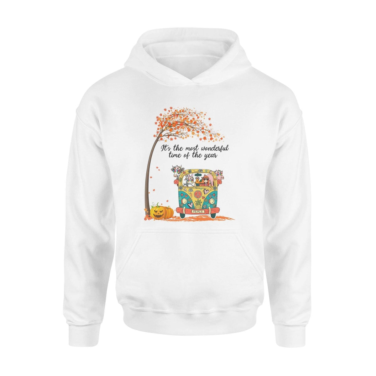 Hippie, Vegan Vegan Lovers It's The Most Wonderful Time - Standard Hoodie - PERSONAL84