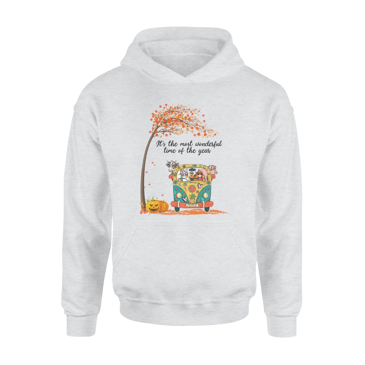 Hippie, Vegan Vegan Lovers It's The Most Wonderful Time - Standard Hoodie - PERSONAL84