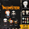 Horror Movie Lovers Custom T Shirt Momster Personalized Gift - PERSONAL84
