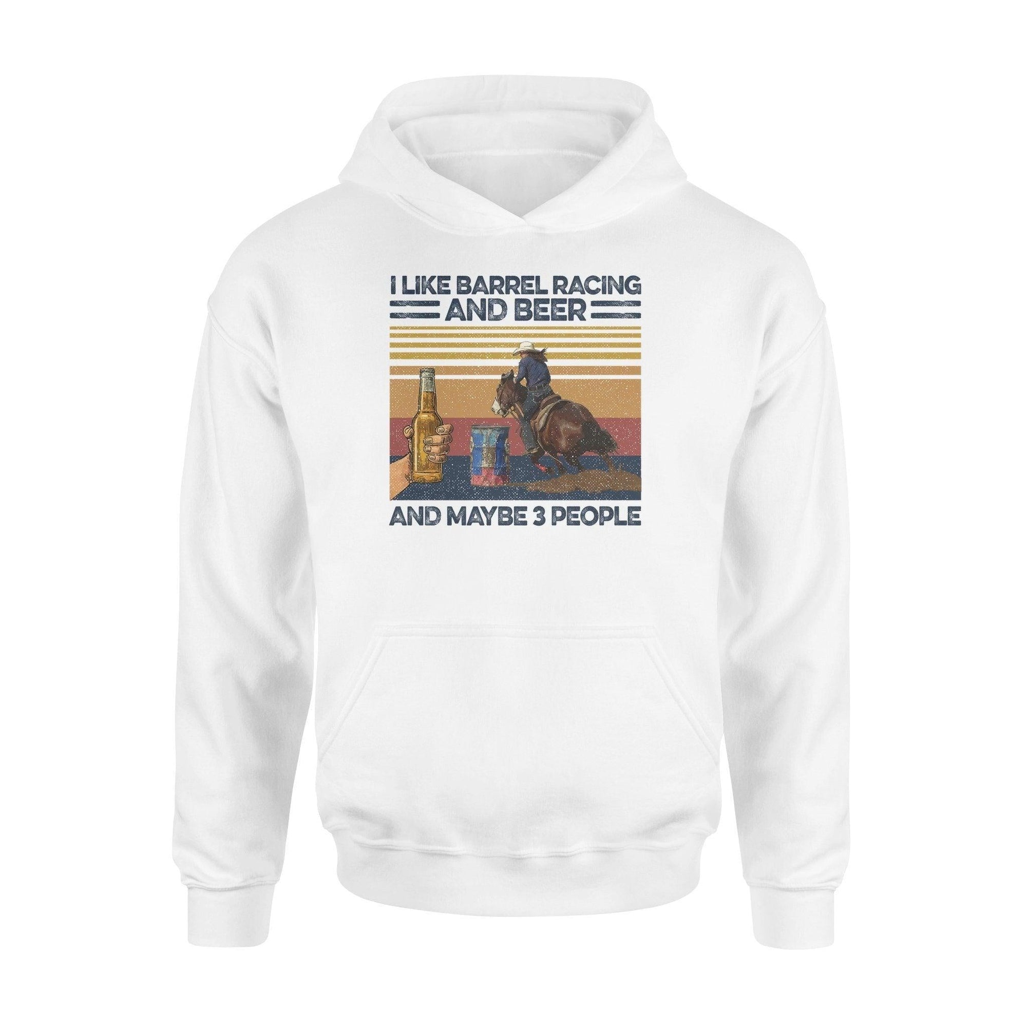 Horse Barrel Racing All I Care About Is Barrel Racing - Standard Hoodie - PERSONAL84