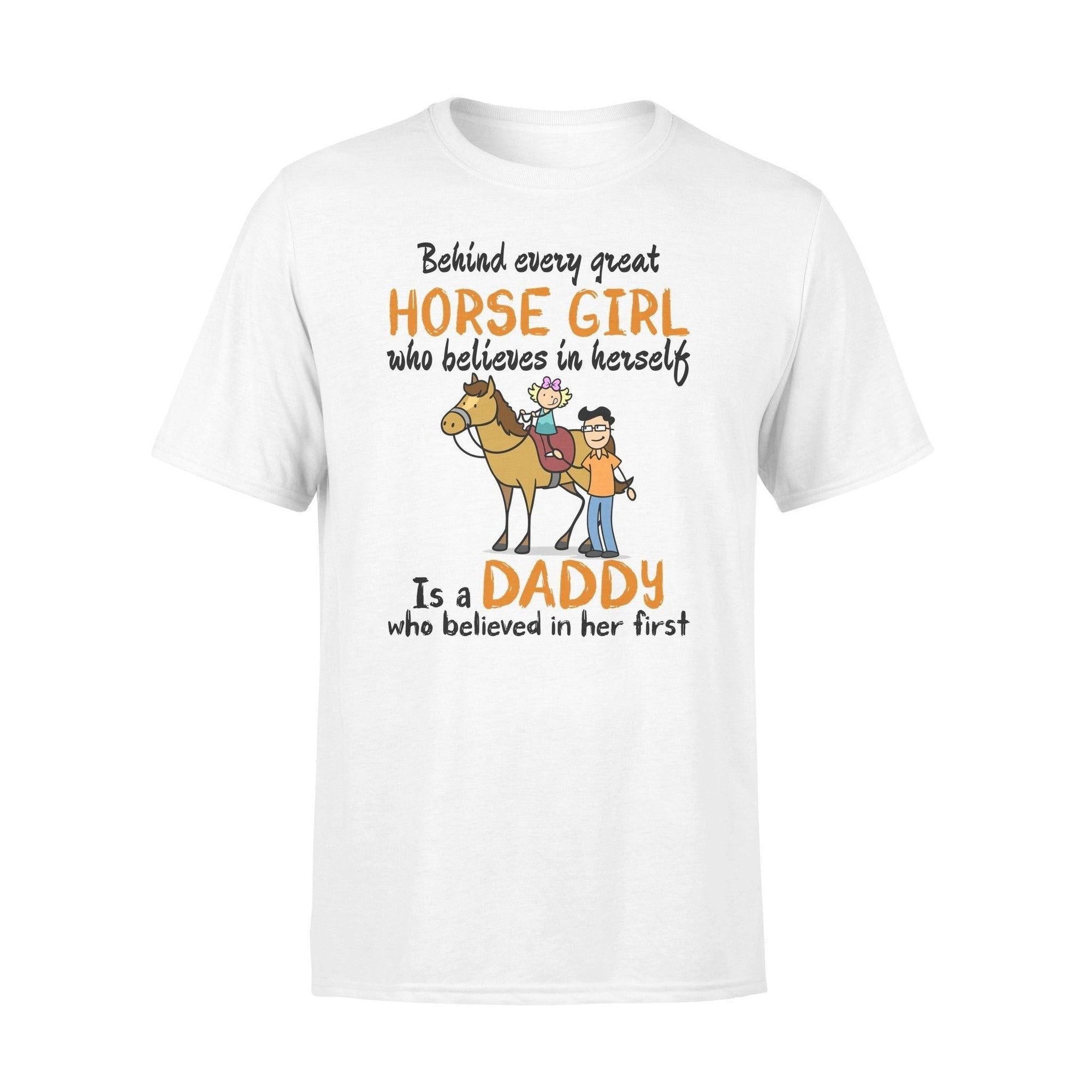 Horse Behind Every Great Horse Girl - Standard T-shirt - PERSONAL84