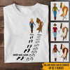 Horse Custom T Shirt Never Walk Alone Personalized Gift - PERSONAL84