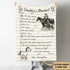 Horse Father&#39;s Day Custom Blanket For The Times You Want To Ride Father&#39;s Day Personalized Gift - PERSONAL84