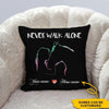Horse Pillow Customized Never Walk Alone Horse Personalized Gift - PERSONAL84