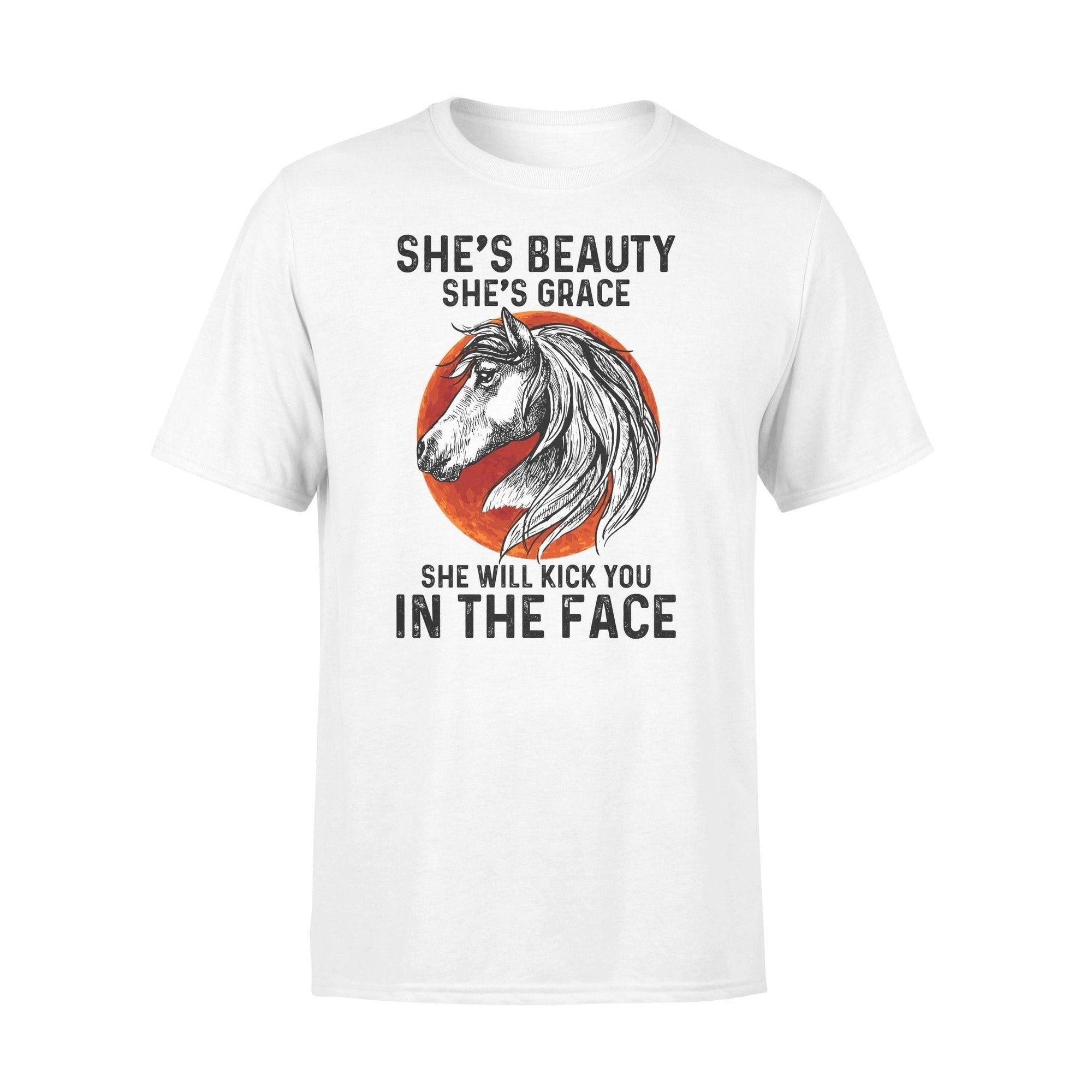Horse She'll Kick You In The Face - Standard T-shirt - PERSONAL84
