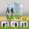 Horse Tumbler Personalized Name I Choose You To Do Life With Hand In Hand Side By Side Personalized Gift - PERSONAL84