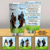 Horse Tumbler Personalized Name To My Husband I Didn&#39;t Marry You So I Could Live With You - PERSONAL84