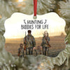 Hunting Christmas Custom Ornament Hunting Partners For Life Personalized Gift - PERSONAL84