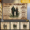 Hunting Couple Custom Poster I Choose You Personalized Gift - PERSONAL84