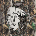 Hunting Custom All Over Print He Keeps Me Safe Personalized Gift - PERSONAL84