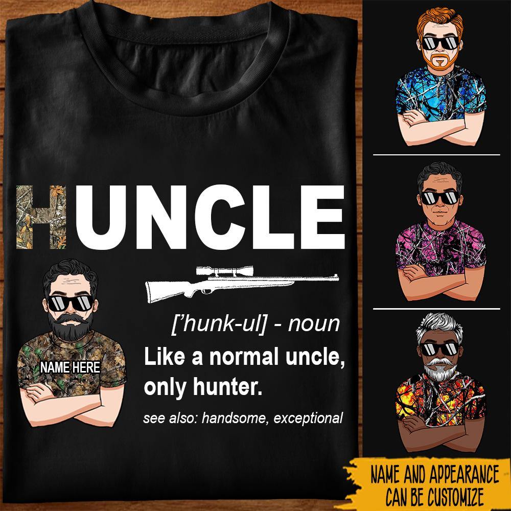 Hunting Uncle Custom Shirt Only Hunter Personalized Gift - PERSONAL84