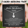 Husband To Wife Custom Alluring Beauty Necklace Remember Whose Queen You Are Personalized Gift - PERSONAL84