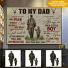 Huting Custom Poster You Always Be My Dad My Hero Personalized Gift - PERSONAL84