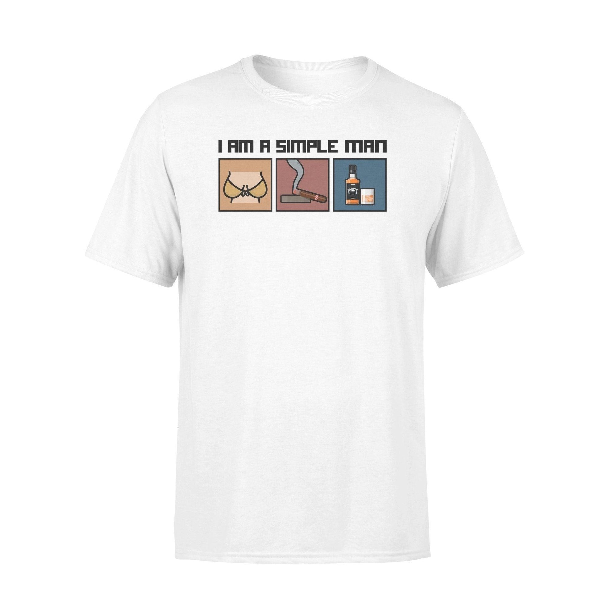 I'm Simple Man Cigars Bourbon- Standard T-shirt - PERSONAL84
