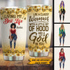 Jesus Custom Tumbler Be A Classy Woman With A Little Bit Of Hood And A Lot Of God In You Personalized Gift - PERSONAL84