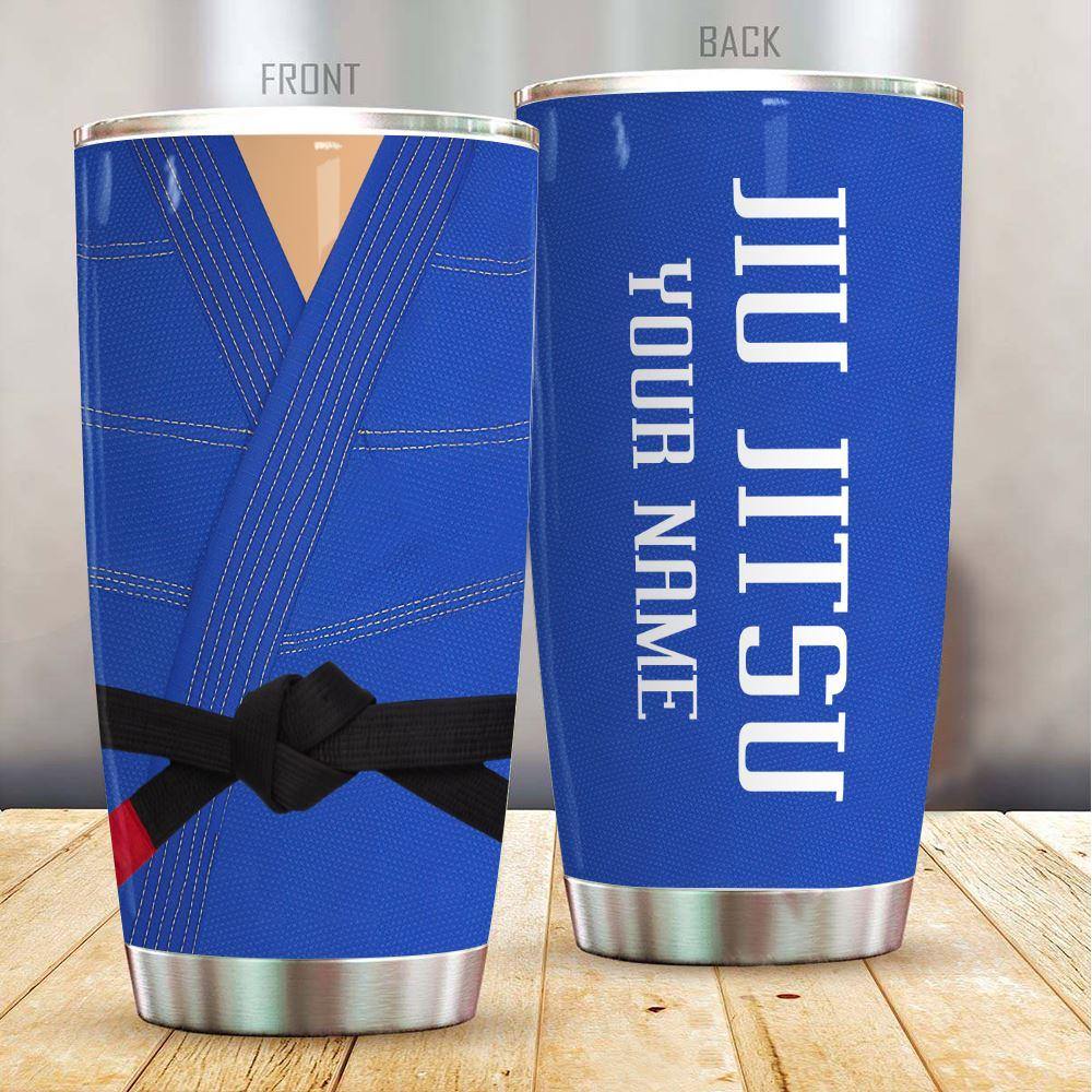 Jiu Jitsu Custom Tumbler Jiu Jitsu Uniform Personalized Gift - PERSONAL84