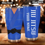 Jiu Jitsu Custom Tumbler Jiu Jitsu Uniform Personalized Gift - PERSONAL84