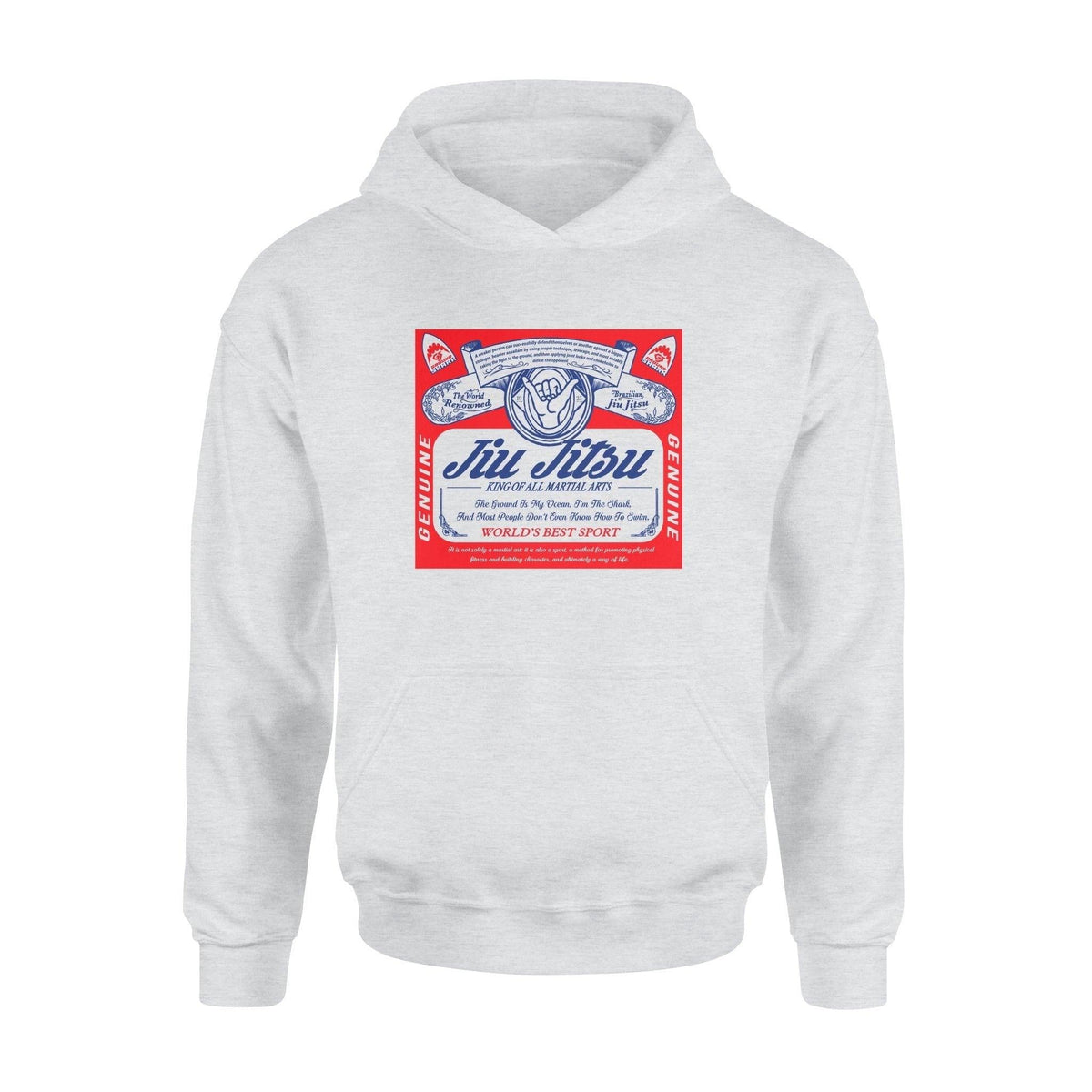 Jiu Jitsu King Of All Martial Arts- Standard Hoodie - PERSONAL84