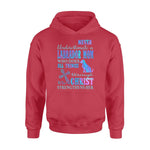 Labrador, Jesus Lab Mom Christ Strengthens Her - Standard Hoodie - PERSONAL84