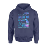 Labrador, Jesus Lab Mom Christ Strengthens Her - Standard Hoodie - PERSONAL84