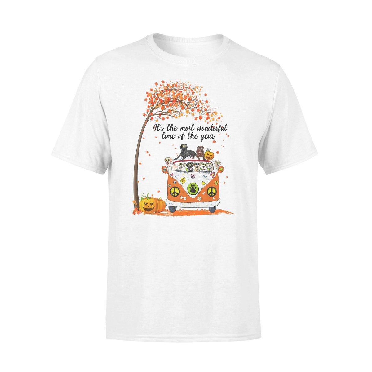 Labrador Labrador The Most Wonderful Time - Standard T-shirt - PERSONAL84