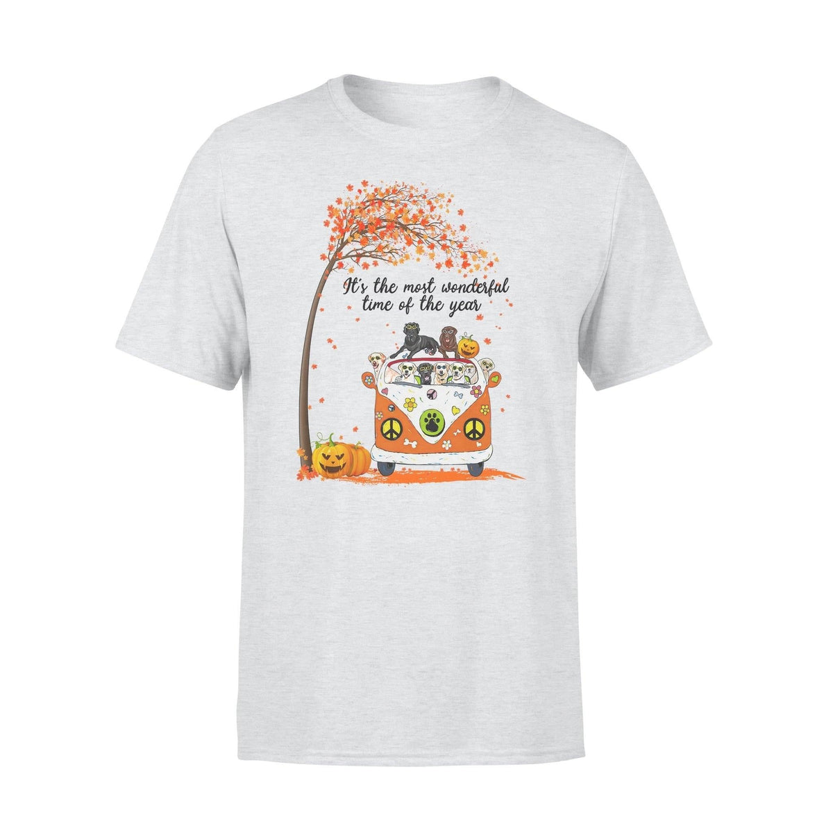 Labrador Labrador The Most Wonderful Time - Standard T-shirt - PERSONAL84