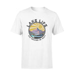 Lake Boat Lake Life Cuz Beaches Be Salty- Standard T-shirt - PERSONAL84