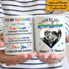 LGBT Couple Custom Mug You&#39;re My Rainbow I Love You Forever And Always Personalized Gift - PERSONAL84