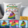LGBT Couple Custom Pillow I Love You Most Personalized Gift - PERSONAL84