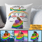 LGBT Couple Custom Pillow I Love You Most Personalized Gift - PERSONAL84