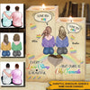 LGBT Custom CandleStick Every Love Story Is Beautiful But Ours Is My Favourite Personalized Gift - PERSONAL84