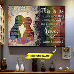 LGBT Custom Poster This Is Us I Choose You Gay Couple Personalized Gift - PERSONAL84