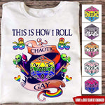 LGBT Custom Pride T Shirt This Is How I Roll Personalized Gift - PERSONAL84