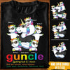 LGBT Custom T Shirt Guncle Awesome Fabulous Uncle Pride Personalized Gift - PERSONAL84