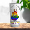 LGBT Custom Tumbler Burdened With Glorious Purpose Personalized Gift - PERSONAL84