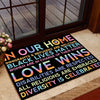 LGBT Doormat In Our Home Love Wins Gift - PERSONAL84