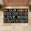 LGBT Doormat In Our Home Love Wins Gift - PERSONAL84