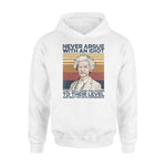 Mark Twain Never Argue With An Idiot - Standard Hoodie - PERSONAL84