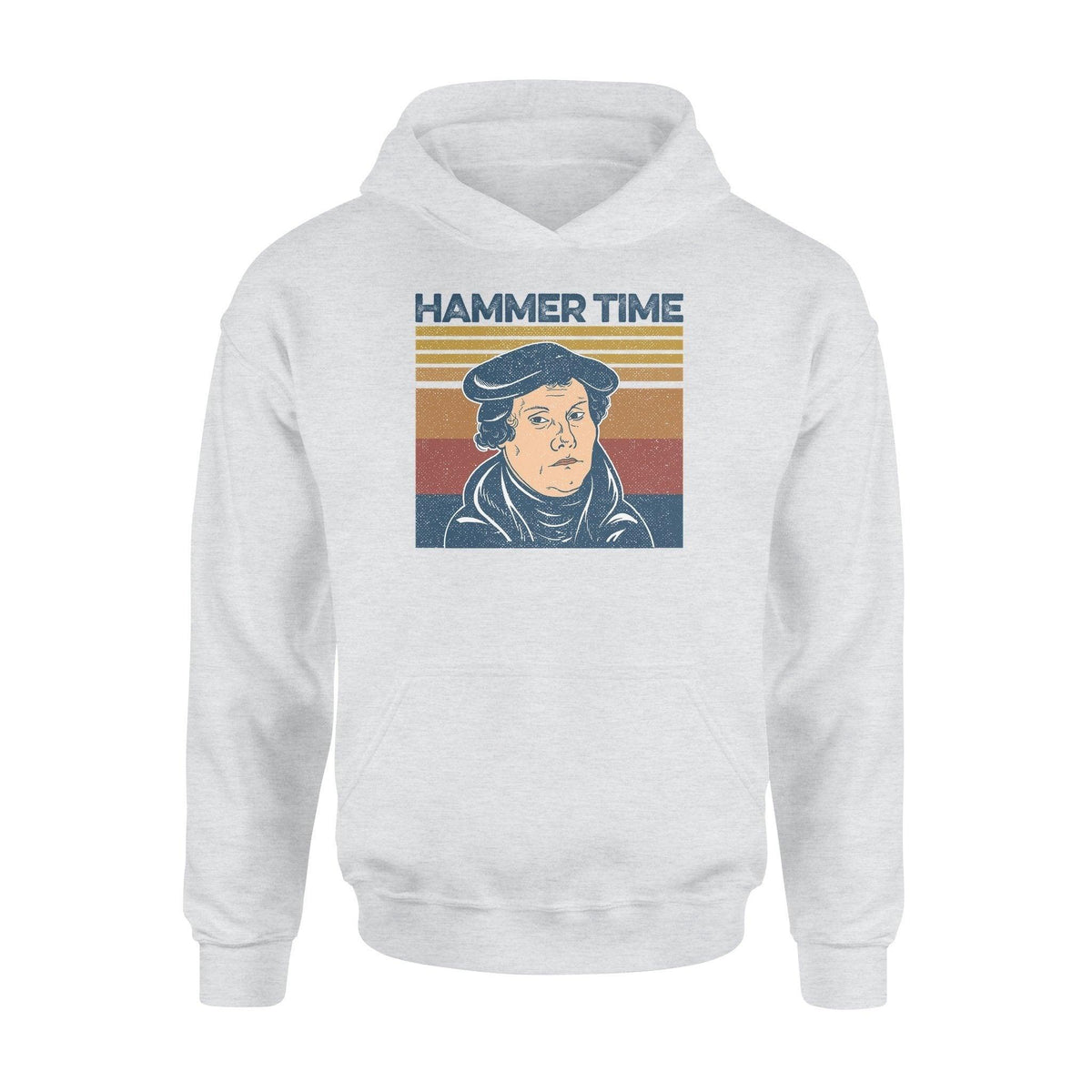 Martin Luther Hammer Time Funny - Standard Hoodie - PERSONAL84