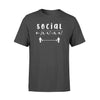 Math Social Distancing Formula - Standard T-shirt - PERSONAL84