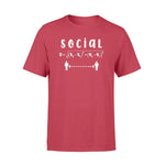 Math Social Distancing Formula - Standard T-shirt - PERSONAL84