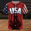 Veteran Custom Baseball Jersey USA Veteran Personalized Gift