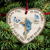 Memorial Christmas Custom Ornament God Has You In His Arm I Have You In My Heart Personalized Gift - PERSONAL84