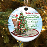 Memorial Custom Ornament Christmas In Heaven Leave Them A Seat Personalized Chistmas Gift - PERSONAL84