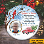 Memorial Custom Ornament Christmas In Heaven What Do They Do Personalized Gift - PERSONAL84