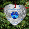 Memorial Custom Ornament I Used To Be His Angel Now He Is Mine Personalized Gift - PERSONAL84