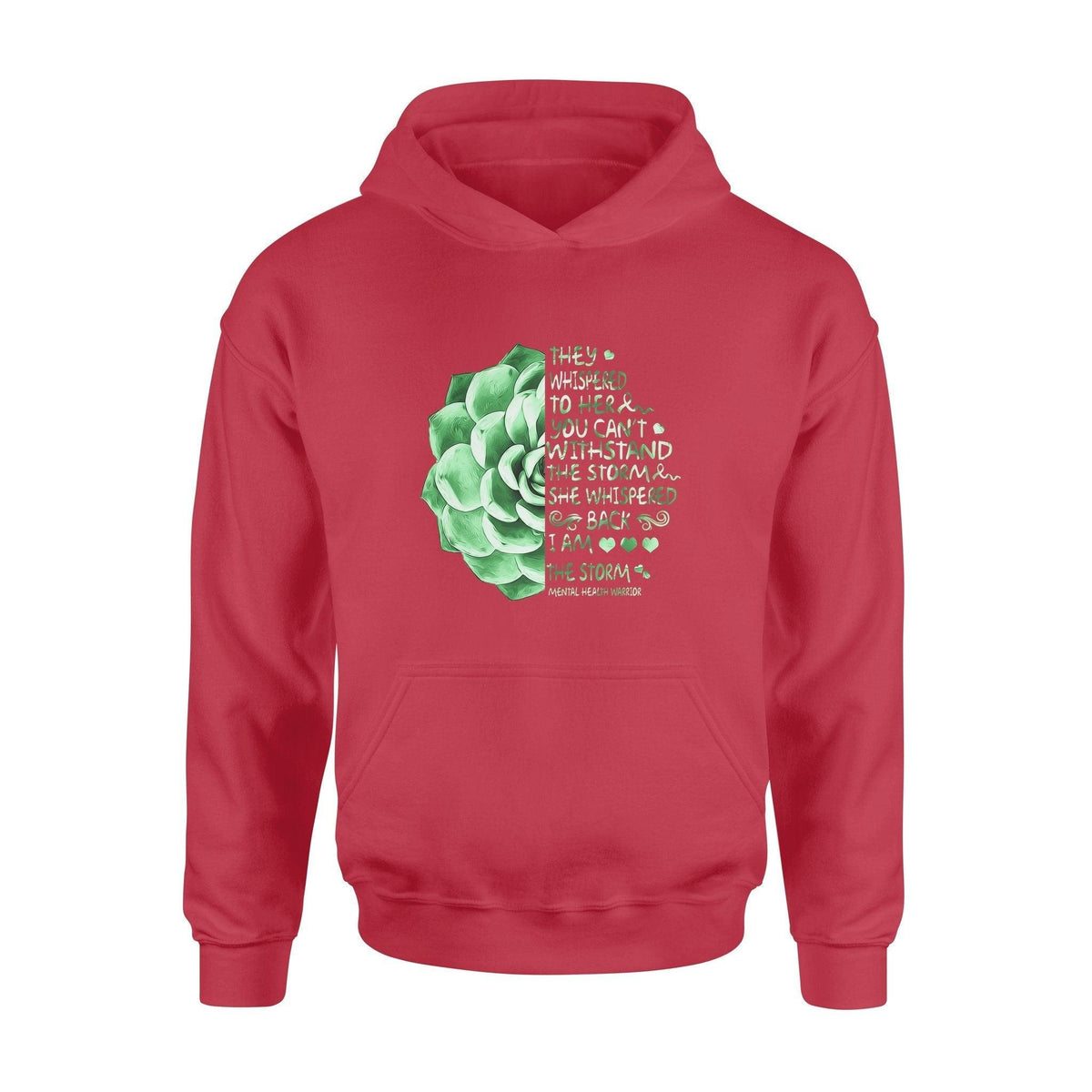 Mental Health They Whispered To Her - Standard Hoodie - PERSONAL84