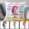 Mermaid Custom Pillow You Are Beautiful Always Loved Personalized Gift - PERSONAL84