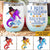 Mermaid Custom Wine Tumbler I Ride Seahorse Personalized gift - PERSONAL84