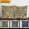 Military Custom Pillow When Ever You Hold It Know That I Am Here Personalized Gift - PERSONAL84
